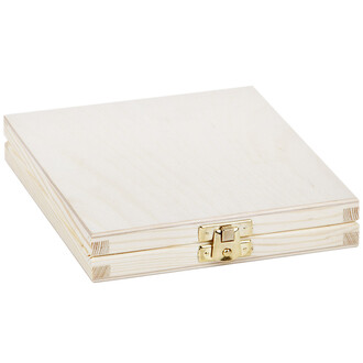 CD Box mit Schloss 16,5 x 14,5 x 2,5 cm CD Box mit Schloss 16,5 x 14,5 x 2,5 cm