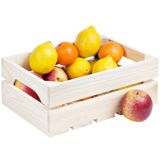 Holz Obststiege Holzkiste 31 x 22 x 12 cm Holz Obststiege Holzkiste 31 x 22 x 12 cm