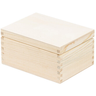 Deckel Box 16,5 x 12 x 8 cm Holzkiste Deckel Box 16,5 x 12 x 8 cm Holzkiste