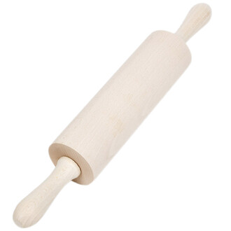 bewegliche Zweihand Teigrolle 20 cm Pizzateigrolle Nudelholz bewegliche Zweihand Teigrolle 20 cm Pizzateigrolle Nudelholz