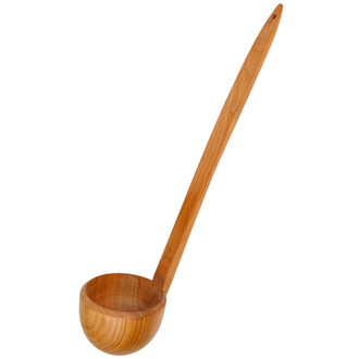 Schöpfkelle 500 ml aus Kirsch Holz Schöpflöffel Ø 110 mm,... Schöpfkelle 500 ml aus Kirsch Holz Schöpflöffel Ø 110 mm,...
